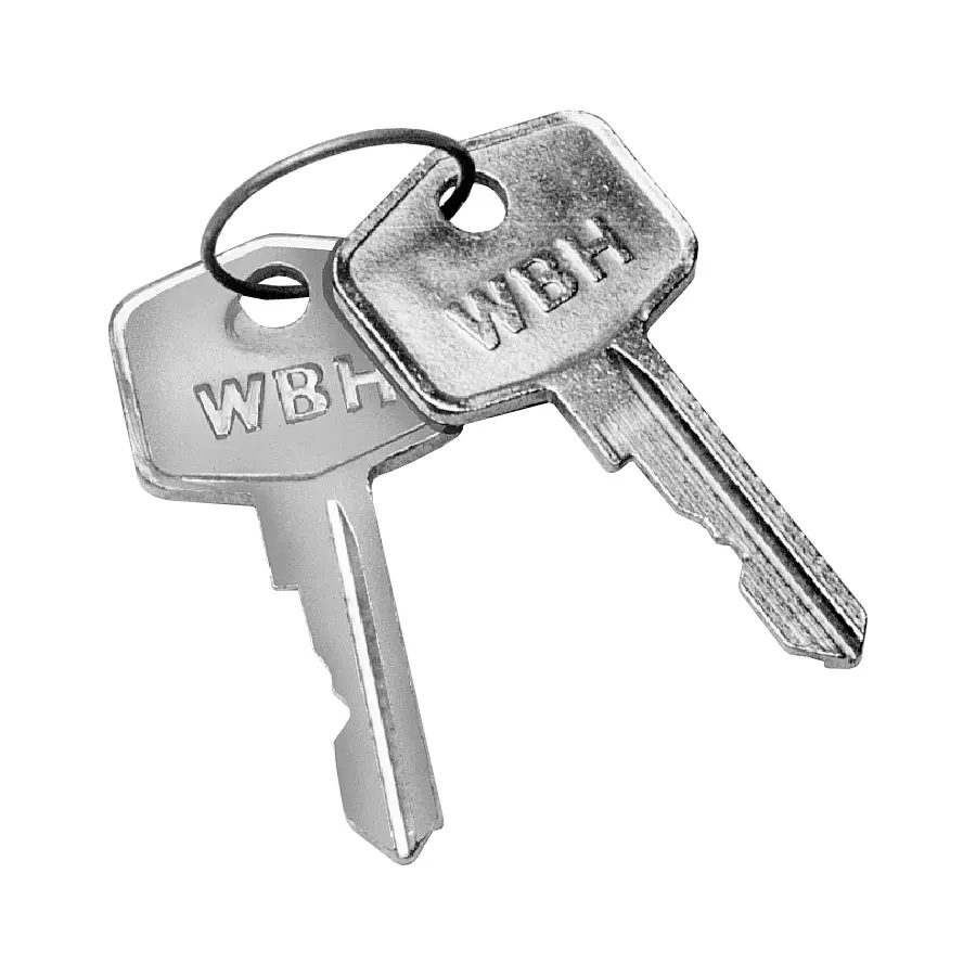 Single-sided ‘FS’ keys are standard
